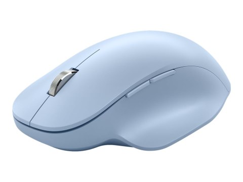 Microsoft Bluetooth Ergonomic Mouse - Mysz - ergonomiczna - optyczna - 5 przyciski - bezprzewodowa - Bluetooth 5.0 LE - błękit p