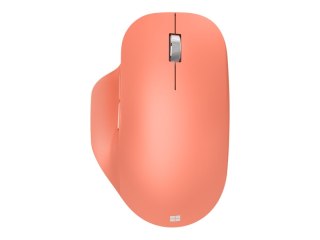 Microsoft Bluetooth Ergonomic Mouse - Mysz - ergonomiczna - optyczna - 5 przyciski - bezprzewodowa - Bluetooth 5.0 LE - brzoskwi