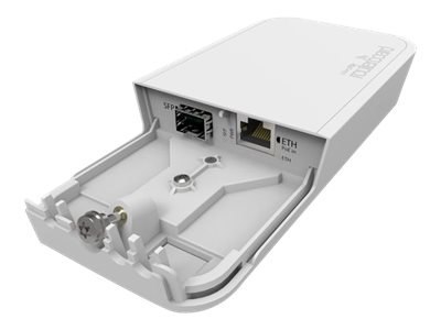 MikroTik RouterBOARD FTC - Światłowodowy konwerter mediów - 1GbE - 10Base-T, 100Base-TX, 1000Base-T, 1000Base-X - RJ-45 / SFP (m