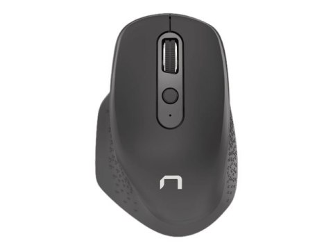Natec Falcon - Mysz - ergonomiczna - praworęczna - optyczna - 6 przyciski - bezprzewodowa - 2.4 GHz, Bluetooth 5.0 - odbiornik b