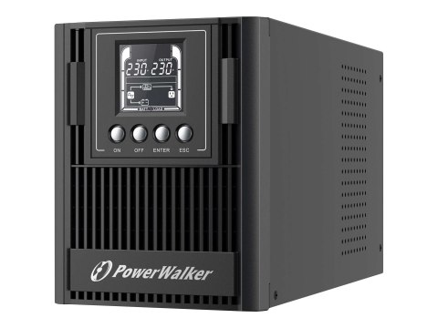 PowerWalker VFI 1000 AT FR - UPS - AC 80-300 V - 900 wat - 1000 VA - 9 Ah - RS-232, USB - złącza wyjściowe: 3
