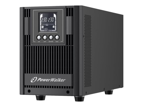 PowerWalker VFI 2000 AT FR - UPS - AC 80-300 V - 1800 wat - 2000 VA - 9 Ah - RS-232, USB - złącza wyjściowe: 4