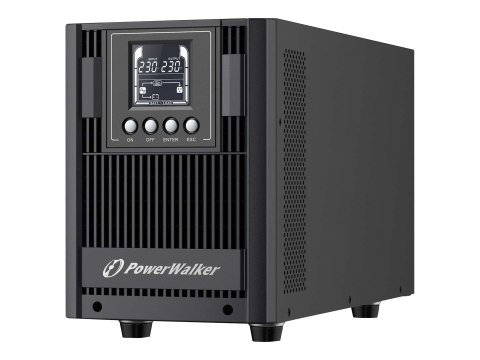 PowerWalker VFI 2000 AT FR - UPS - AC 80-300 V - 1800 wat - 2000 VA - 9 Ah - RS-232, USB - złącza wyjściowe: 4