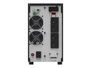 PowerWalker VFI 3000 AT FR - UPS - AC 80-300 V - 2700 wat - 3000 VA - 9 Ah - RS-232, USB - złącza wyjściowe: 5