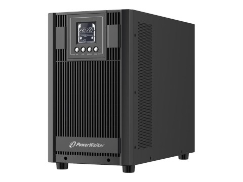 PowerWalker VFI 3000 AT FR - UPS - AC 80-300 V - 2700 wat - 3000 VA - 9 Ah - RS-232, USB - złącza wyjściowe: 5