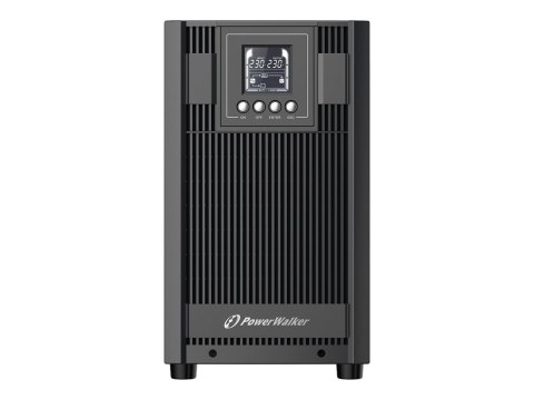 PowerWalker VFI 3000 AT FR - UPS - AC 80-300 V - 2700 wat - 3000 VA - 9 Ah - RS-232, USB - złącza wyjściowe: 5