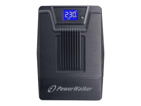 PowerWalker VI 1500 SCL FR - UPS - AC 162-290 V - 900 wat - 1500 VA - 9 Ah - USB - złącza wyjściowe: 4