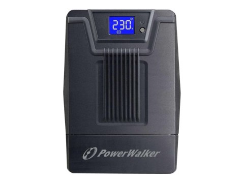 PowerWalker VI 1500 SCL - UPS - AC 162-290 V - 900 wat - 1500 VA - 9 Ah - USB - złącza wyjściowe: 4