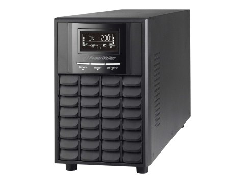 PowerWalker VI 2000 CW FR - UPS - AC 162-290 V - 1400 wat - 2000 VA - 7 Ah - RS-232, USB - złącza wyjściowe: 3