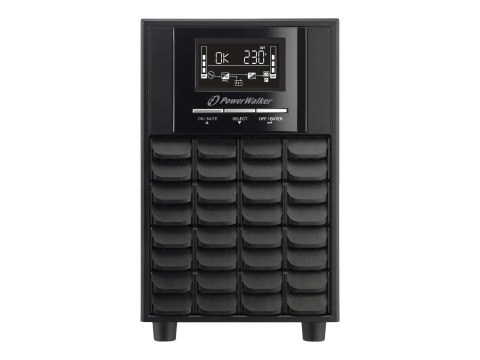 PowerWalker VI 2000 CW FR - UPS - AC 162-290 V - 1400 wat - 2000 VA - 7 Ah - RS-232, USB - złącza wyjściowe: 3