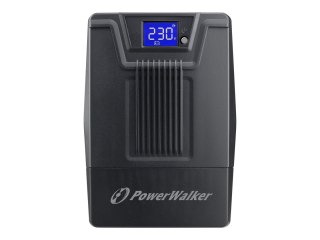 PowerWalker VI 600 SCL - UPS - AC 162-290 V - 360 wat - 600 VA - 7 Ah - USB - złącza wyjściowe: 2