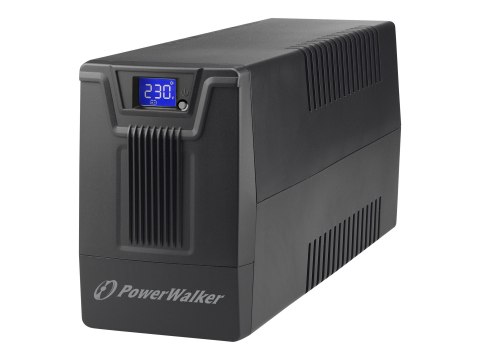 PowerWalker VI 800 SCL FR - UPS - AC 162-290 V - 480 wat - 800 VA - 9 Ah - USB - złącza wyjściowe: 2