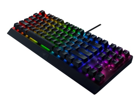 Razer BlackWidow V3 Tenkeyless - Klawiatura - podświetlenie - USB - US - przełącznik: Razer Green