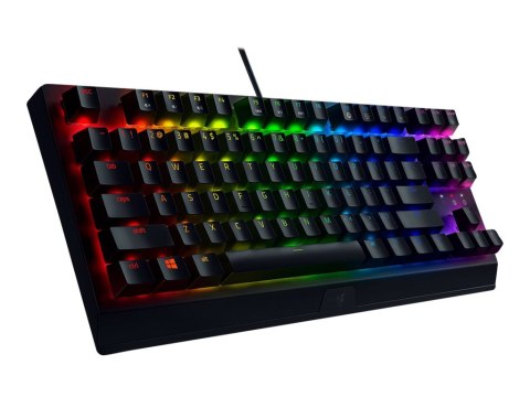 Razer BlackWidow V3 Tenkeyless - Klawiatura - podświetlenie - USB - US - przełącznik: Razer Green