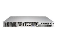 Supermicro SC815 TQC-R504CB - Montowany w stojaku 1U - rozszerzenie ATX - SATA/SAS - wymiana podczas pracy 500 wat - czarny