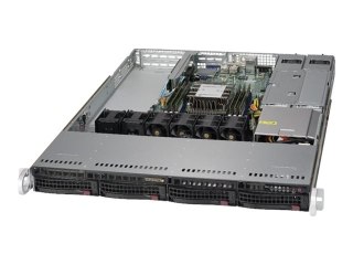 Supermicro SuperServer 5019P-WTR - Serwer - montowany w stojaku 1U - pojedynczy - bez CPU - RAM 0 GB - SATA - wymiana podczas pr