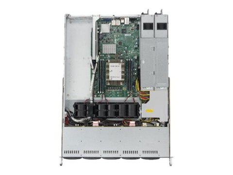 Supermicro SuperServer 5019P-WTR - Serwer - montowany w stojaku 1U - pojedynczy - bez CPU - RAM 0 GB - SATA - wymiana podczas pr