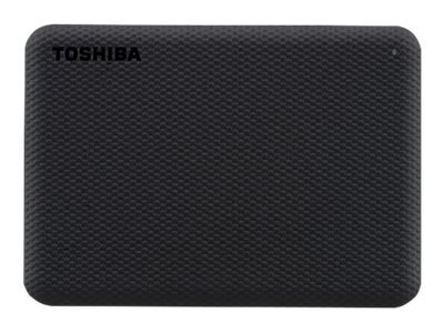 Toshiba Canvio Advance - Dysk twardy - 1 TB - zewnętrzny (przenośne) - 2,5" - USB 3.2 Gen 1 - czarny