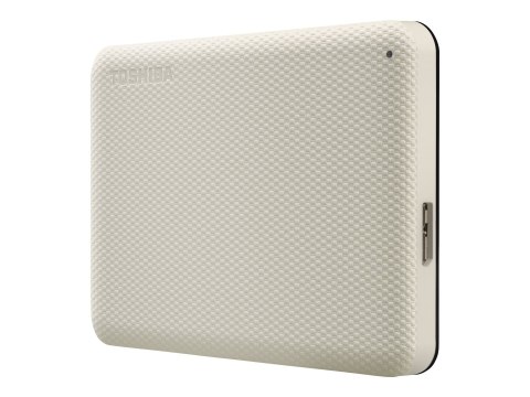 Toshiba Canvio Advance - Dysk twardy - 1 TB - zewnętrzny (przenośne) - 2,5" - USB 3.2 Gen 1 - jasny beż