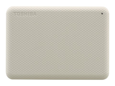 Toshiba Canvio Advance - Dysk twardy - 1 TB - zewnętrzny (przenośne) - 2,5" - USB 3.2 Gen 1 - jasny beż
