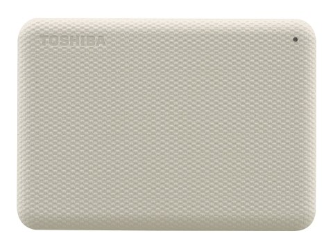 Toshiba Canvio Advance - Dysk twardy - 2 TB - zewnętrzny (przenośne) - 2,5" - USB 3.2 Gen 1 - jasny beż