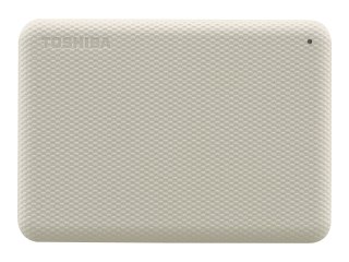 Toshiba Canvio Advance - Dysk twardy - 4 TB - zewnętrzny (przenośne) - 2,5" - USB 3.2 Gen 1 - jasny beż