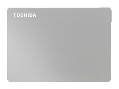 Toshiba Canvio Flex - Dysk twardy - 4 TB - zewnętrzny (przenośne) - 2,5" - USB 3.2 Gen 1 - srebrny