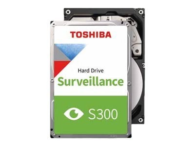 Toshiba S300 Surveillance - Dysk twardy - 2 TB - wewnętrzny - 3,5" - SATA 6Gb/s - 5400 obr/min - bufor: 128 MB