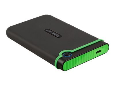Transcend StoreJet 25M3C - Dysk twardy - 4 TB - zewnętrzny (przenośne) - 2,5" - USB 3.1 Gen 1 - żelazowo-szary