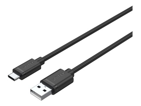 Unitek C14069BK - Kabel USB - USB (M) do USB-C (M) - USB 2.0 - 3 m - czarny