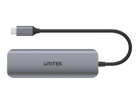 Unitek uHUB P5+ H1107A - Koncentrator - 4 x USB 3.1 Gen 1 + 1 x micro-USB - stacjonarny