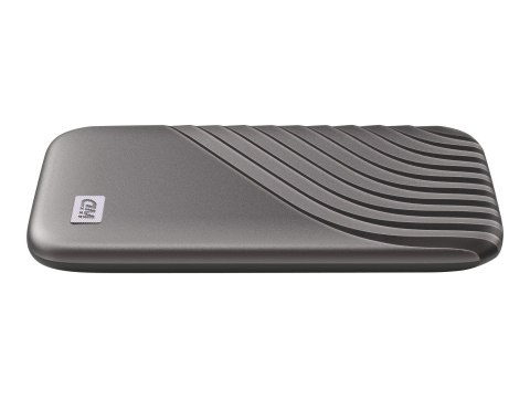 WD My Passport SSD WDBAGF0010BGY - SSD - zaszyfrowany - 1 TB - zewnętrzny (przenośne) - USB 3.2 Gen 2 (USB-C złącze) - 256 bitów