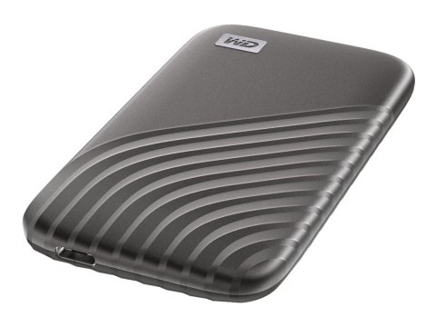 WD My Passport SSD WDBAGF0010BGY - SSD - zaszyfrowany - 1 TB - zewnętrzny (przenośne) - USB 3.2 Gen 2 (USB-C złącze) - 256 bitów