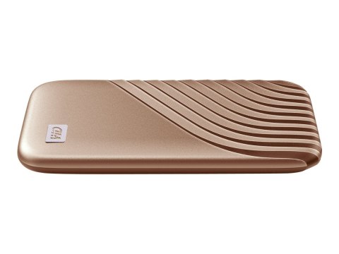 WD My Passport WDBAGF0020BGD - SSD - zaszyfrowany - 2 TB - zewnętrzny (przenośne) - USB 3.2 Gen 2 (USB-C złącze) - 256 bitów AES