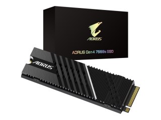 AORUS 7000s - SSD - 1 TB - wewnętrzny - M.2 2280 - PCIe 4.0 x4 (NVMe) - bufor: 1 GB - AES - radiator zintegrowany