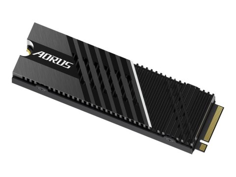 AORUS 7000s - SSD - 1 TB - wewnętrzny - M.2 2280 - PCIe 4.0 x4 (NVMe) - bufor: 1 GB - AES - radiator zintegrowany