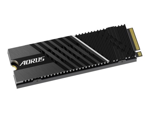 AORUS 7000s - SSD - 1 TB - wewnętrzny - M.2 2280 - PCIe 4.0 x4 (NVMe) - bufor: 1 GB - AES - radiator zintegrowany