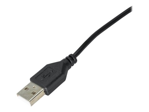 Akyga AK-DC-03 - Kabel USB/zasilający - USB (M) do DC jack 3,5 x 1,35 mm (M) - 80 cm - czarny