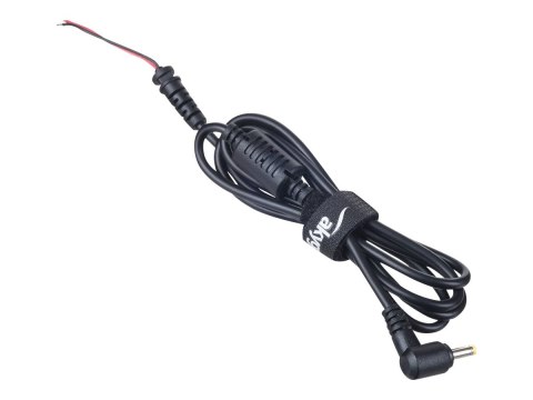Akyga AK-SC-31 - Kabel zasilający - DC jack 4,0 x 1,7 mm (M) do przewód nieizolowany - 1.2 m - czarny