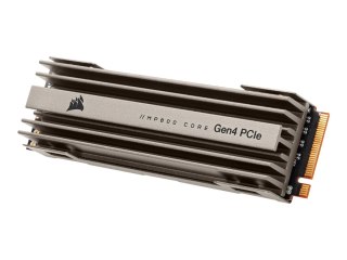CORSAIR MP600 - SSD - 2 TB - wewnętrzny - M.2 2280 - PCIe 4.0 x4 (NVMe) - 256 bitów AES - radiator zintegrowany