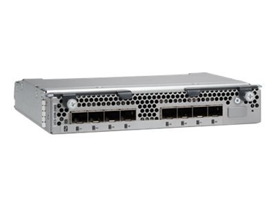 Cisco UCS 2408 Fabric Extender - Moduł rozszerzenia - 25 Gigabit SFP28 x 8 + 10Gb Ethernet x 32 - dla UCS 5108 Blade Server Chas