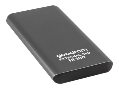 GOODRAM HL100 - SSD - 1 TB - zewnętrzny (przenośne) - USB 3.2 Gen 2 (USB-C złącze)