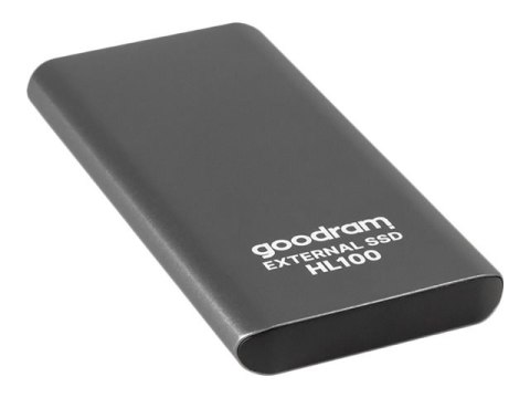 GOODRAM HL100 - SSD - 256 GB - zewnętrzny (przenośne) - USB 3.2 Gen 2 (USB-C złącze)