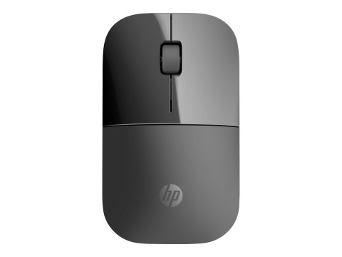 HP Z3700 - Mysz - niebieska dioda LED - bezprzewodowa - 2.4 GHz - odbiornik bezprzewodowy USB - czarny