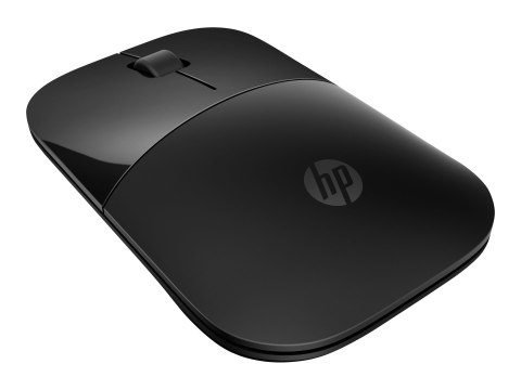 HP Z3700 - Mysz - niebieska dioda LED - bezprzewodowa - 2.4 GHz - odbiornik bezprzewodowy USB - czarny