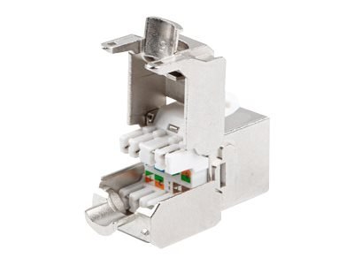 Lanberg KSF7-2000 - Wkładka modułowa - CAT 7 - FTP - RJ-45 - srebrny