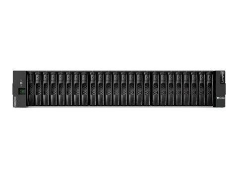 Lenovo ThinkSystem DE240S 2U24 SFF Expansion Enclosure - Obudowa pamięci masowej - 24 wnęki (SAS-3) - do montowania w stojaku - 