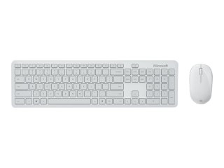 Microsoft Bluetooth Desktop - Zestaw klawiatura i mysz - bezprzewodowa - Bluetooth 4.0 - angielski - lodowiec