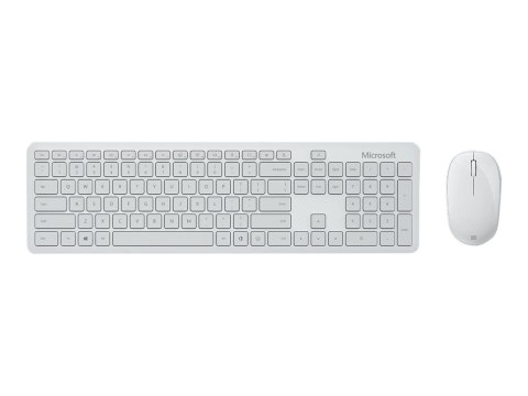 Microsoft Bluetooth Desktop - Zestaw klawiatura i mysz - bezprzewodowa - Bluetooth 4.0 - angielski - lodowiec
