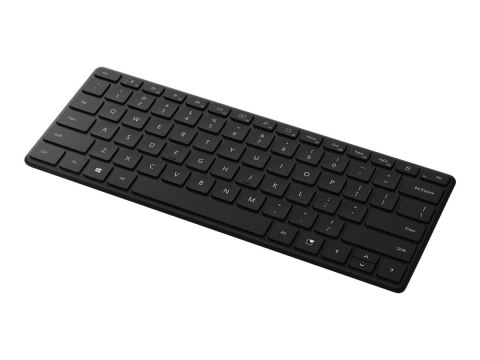 Microsoft Designer Compact - Klawiatura - bezprzewodowa - Bluetooth 5.0 - Międzynarodowy Angielski - czarny mat